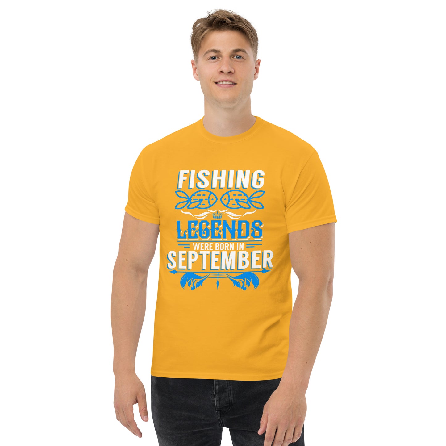 Fishing Legends Were Born In September T-Shirt