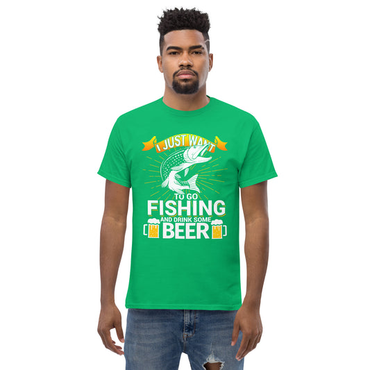 I Just Want To Go Fishing T-Shirt