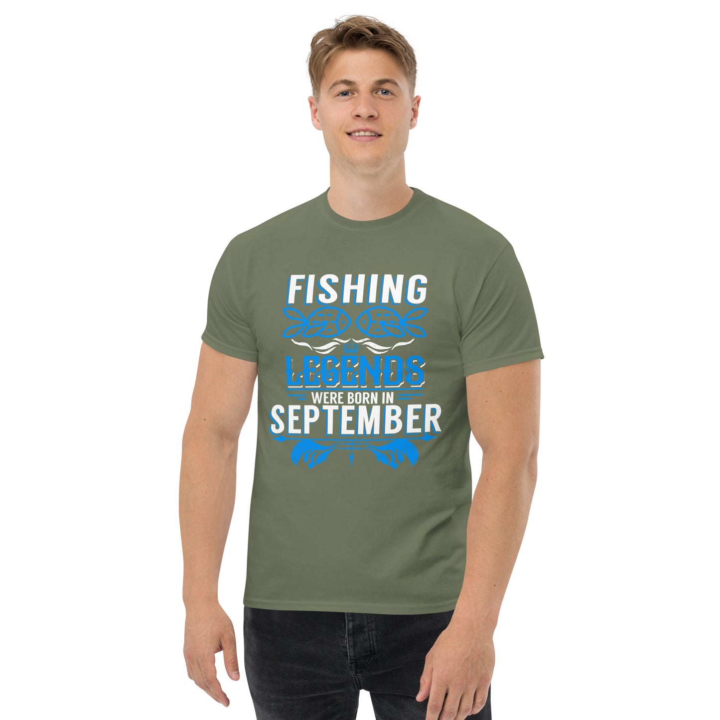 Fishing Legends Were Born In September T-Shirt