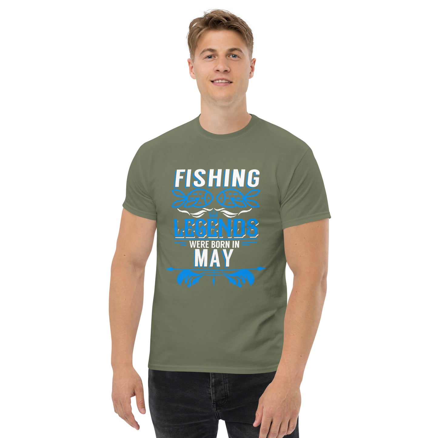 Fishing Legends Were Born In May T-Shirt