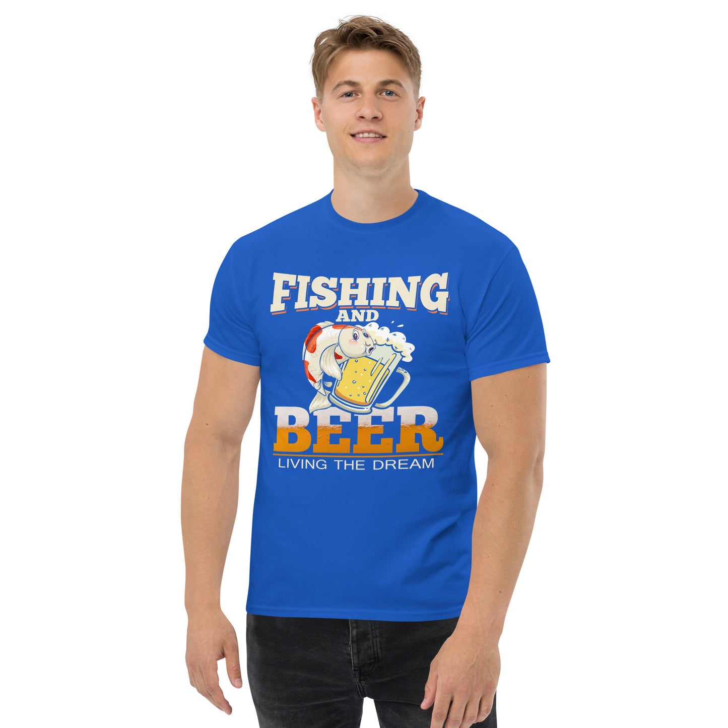 Fishing & Beer, Living The Dream T-Shirt