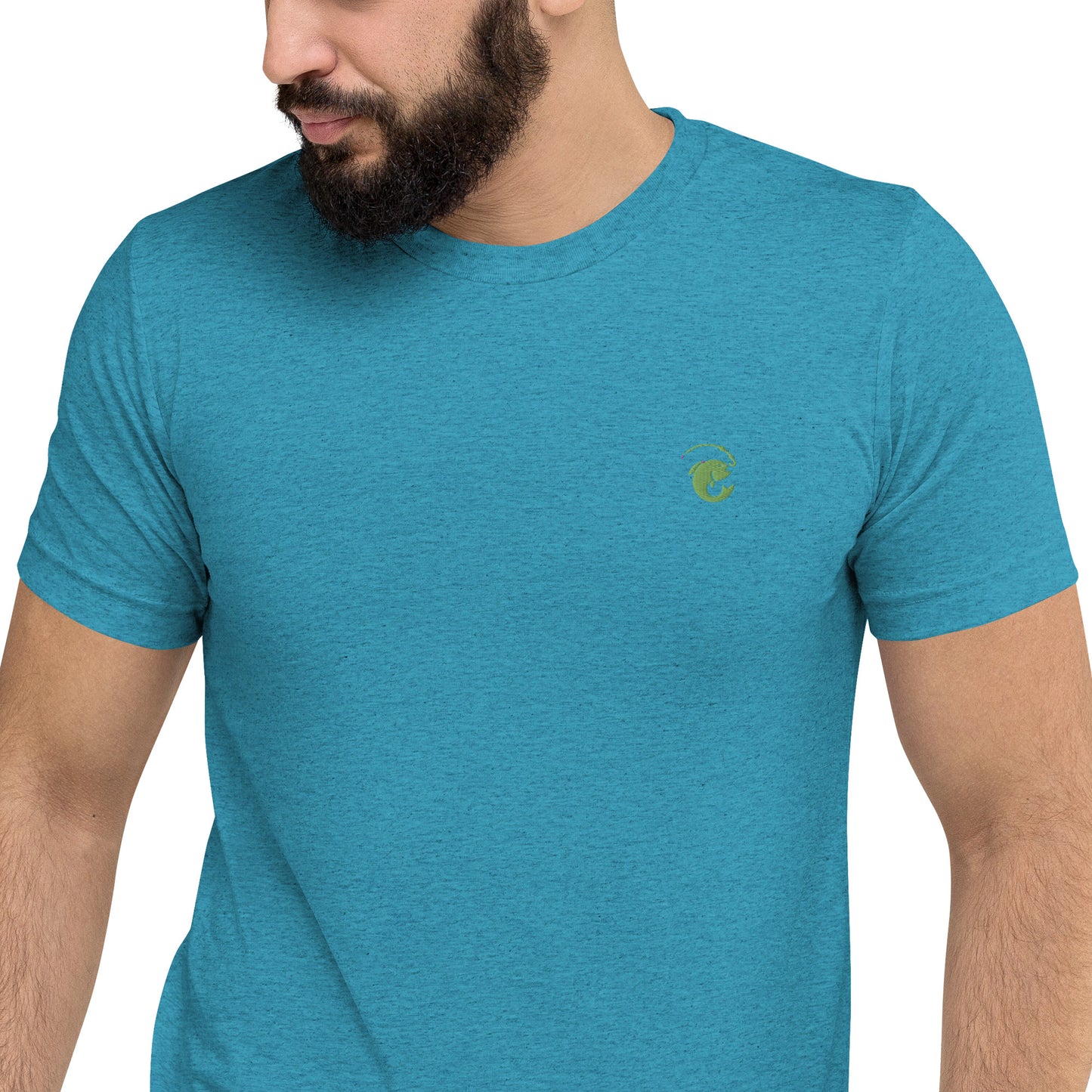 Fitted Durable Vintage T-Shirt - Light Green