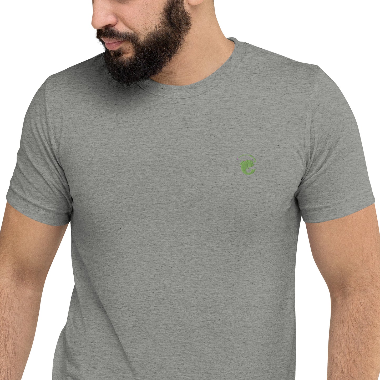 Fitted Durable Vintage T-Shirt - Light Green