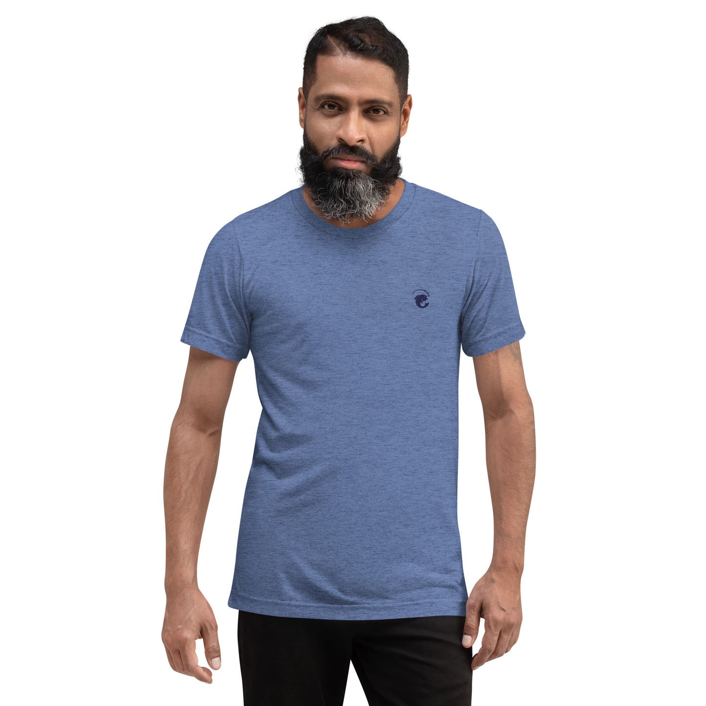 Fitted Durable Vintage T-Shirt - Navy