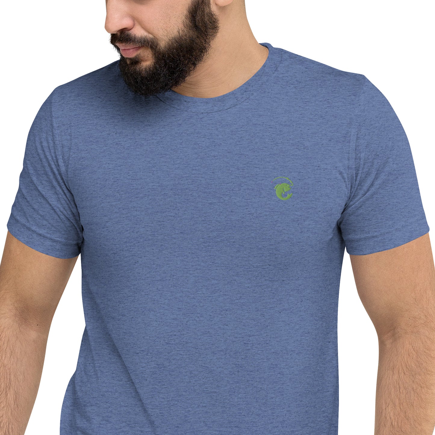 Fitted Durable Vintage T-Shirt - Light Green