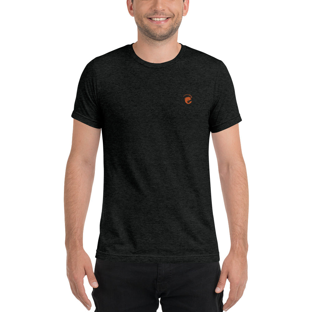 Fitted Durable Vintage T-Shirt - Orange