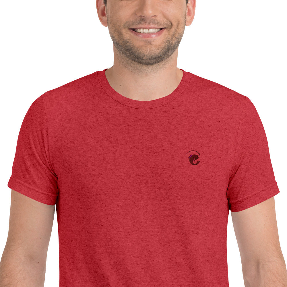 Fitted Durable Vintage T-Shirt - Maroon