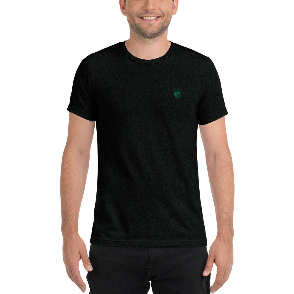 Fitted Durable Vintage T-Shirt - Green