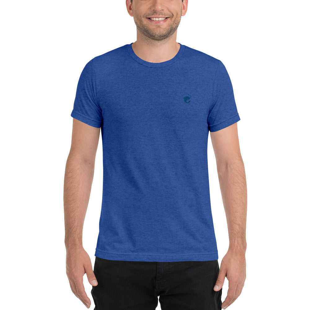 Fitted Durable Vintage T-Shirt - Royal