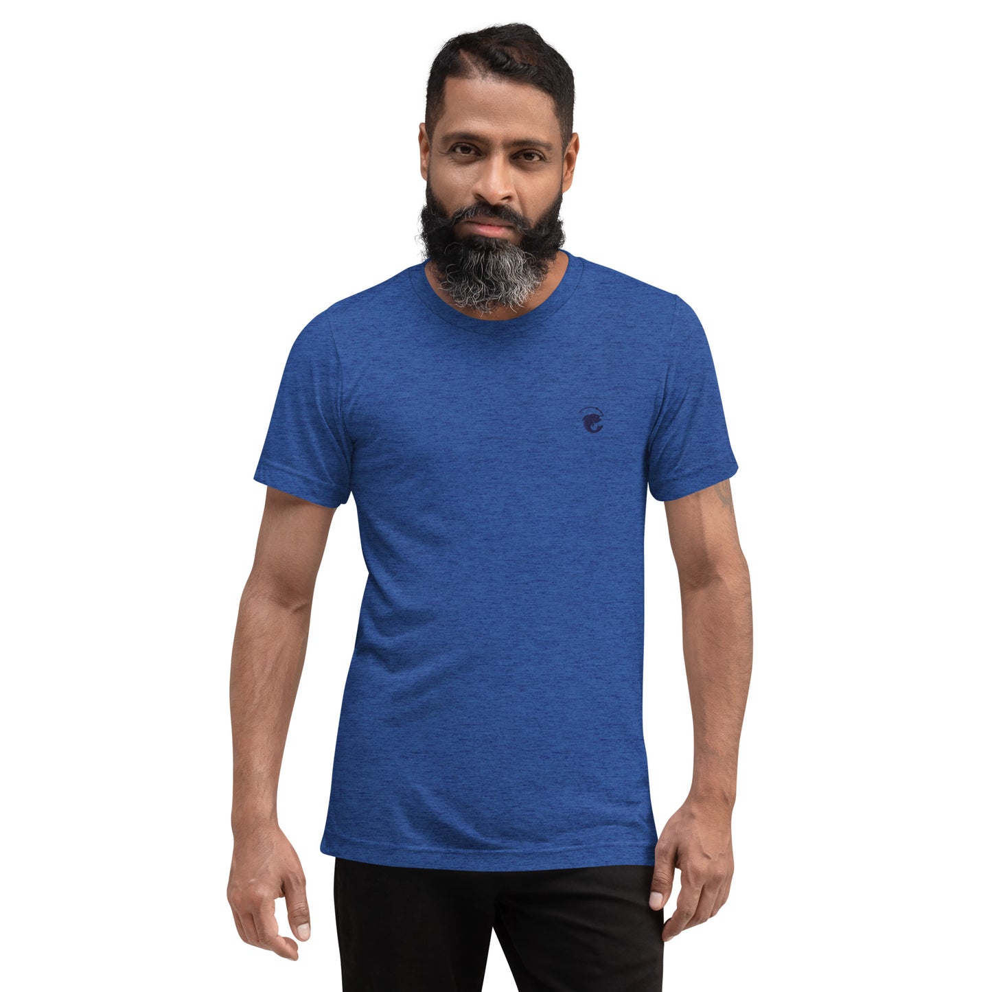 Fitted Durable Vintage T-Shirt - Navy