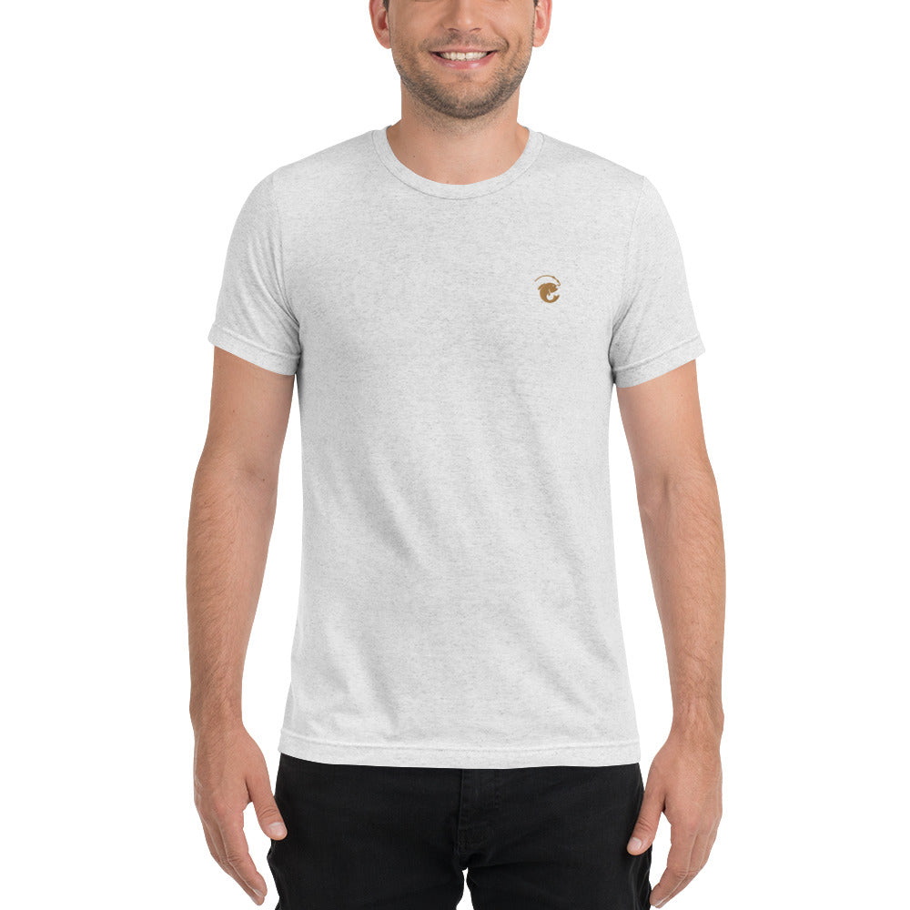 Fitted Durable Vintage T-Shirt - Gold