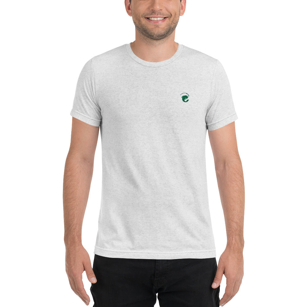 Fitted Durable Vintage T-Shirt - Green
