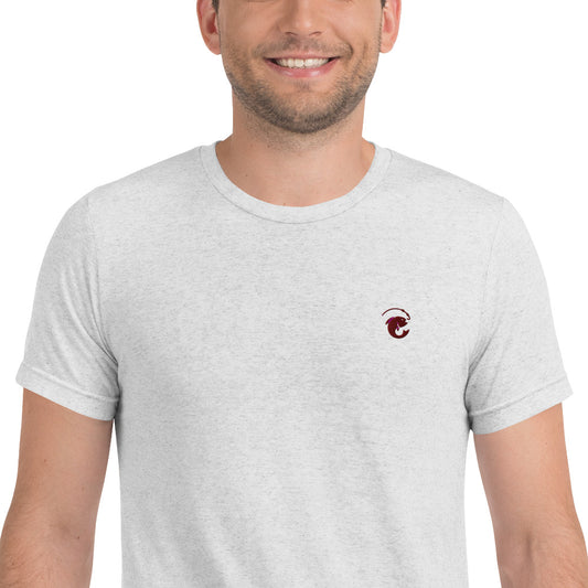 Fitted Durable Vintage T-Shirt - Maroon