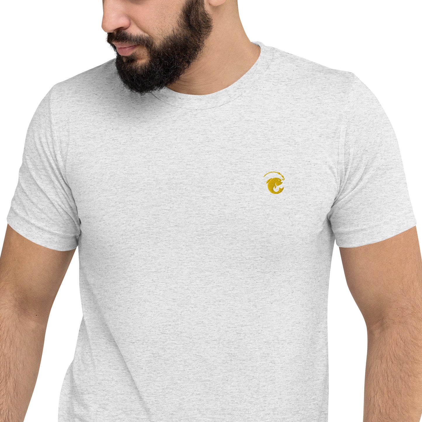Fitted Durable Vintage T-Shirt - Light Gold